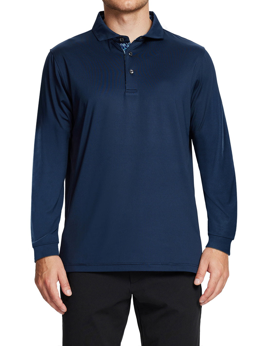 Men's Long Sleeve Golf Polo Shirts