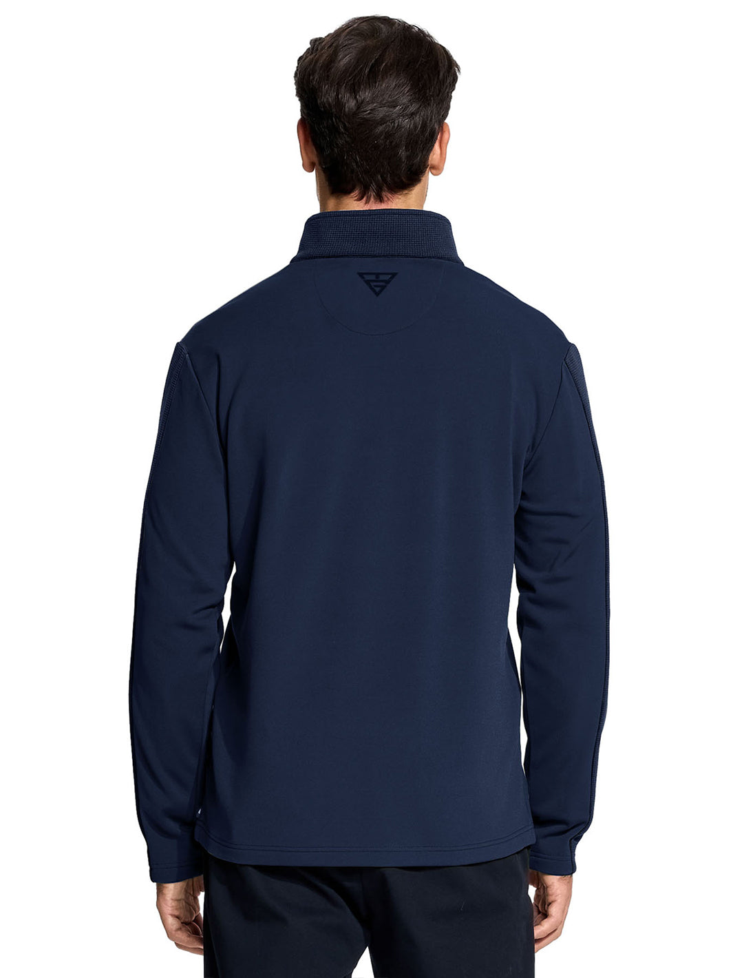 Men's Performance Wicking Long Sleeve Quarter Zip Golf Pullover