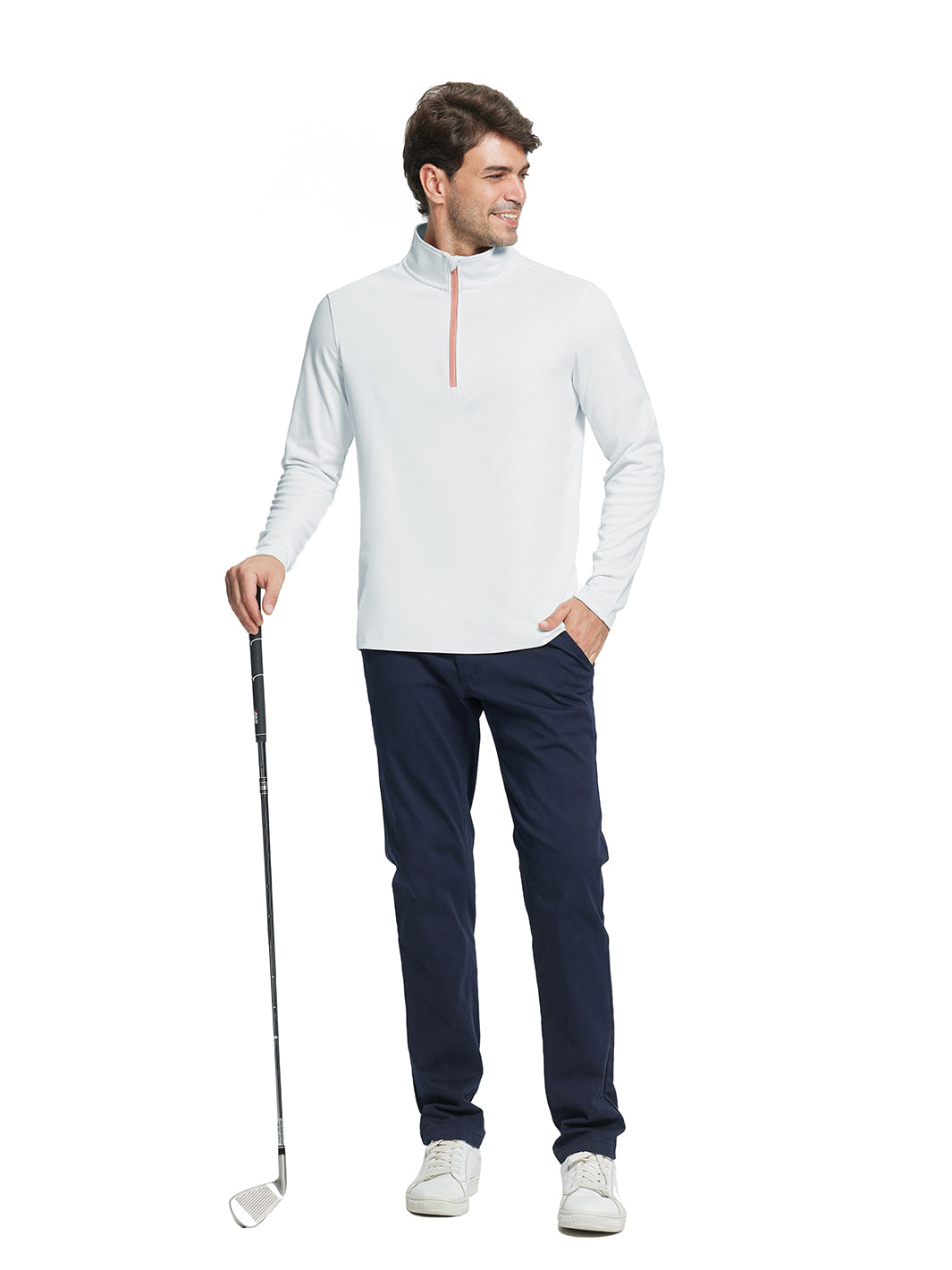 Men's Quarter Zip Golf Pullover