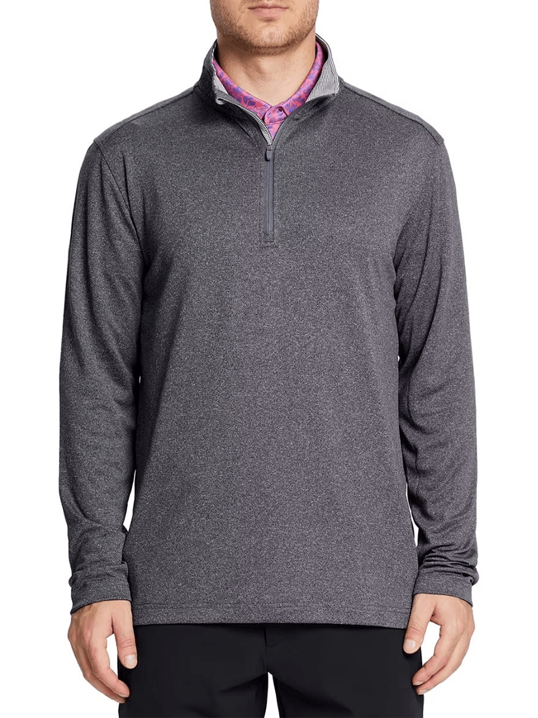 Opomelo Men's Quarter Zip Pullover Long Sleeve Golf Hiking Running